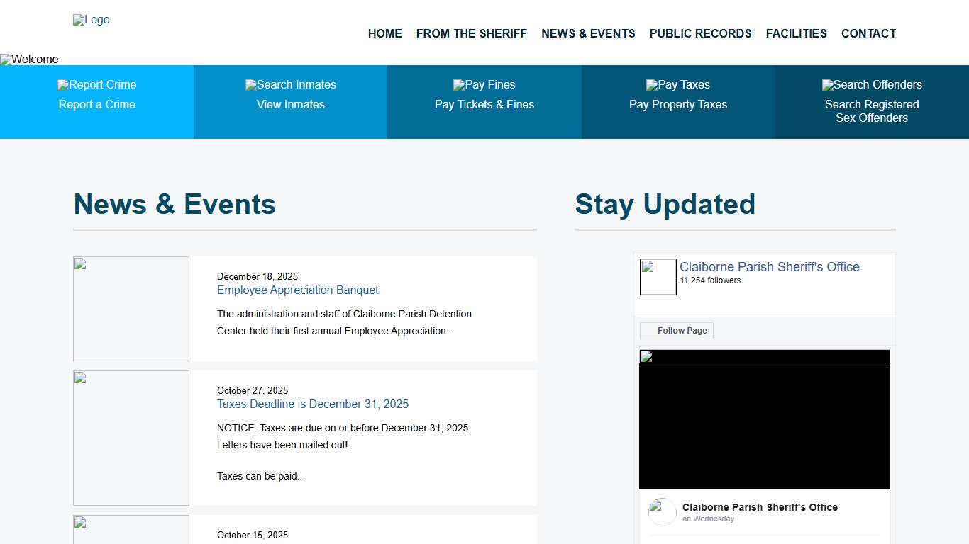 Claiborne Sheriff Claiborne Parish Sheriff